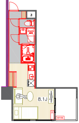 ソノリティ新宿御苑【TOMOS】の間取り