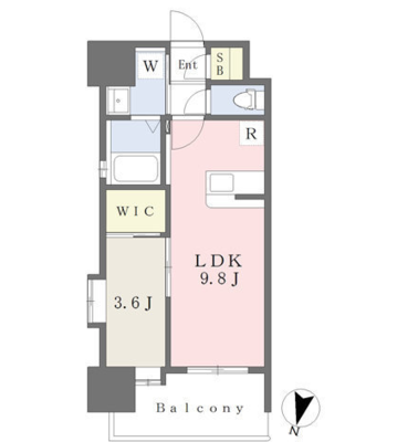 ラフレシーサ県庁口の間取り