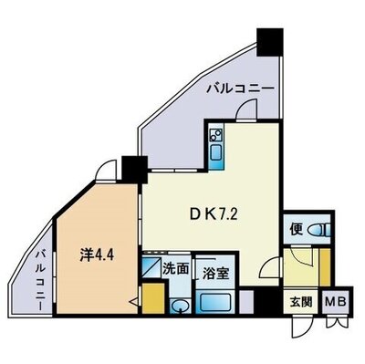 HF平尾レジデンスの間取り