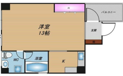 センスウメキタ(SENSE UMEKITA)の間取り