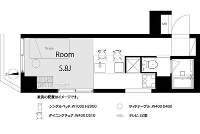 セブンスターマンション島津山の間取り