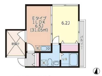 アートフル中井の間取り