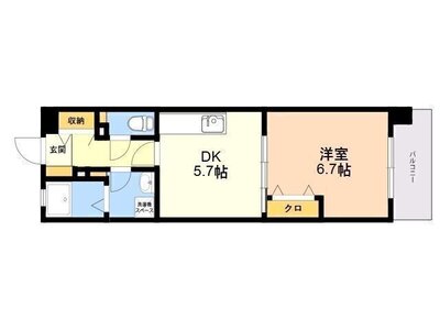 ルネッサンス21千早の間取り