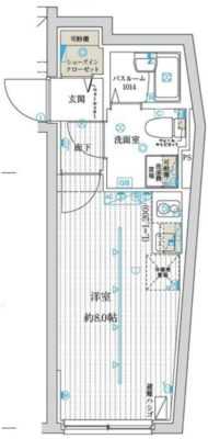 Innotate渋谷の間取り