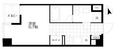LYNX永福の間取り