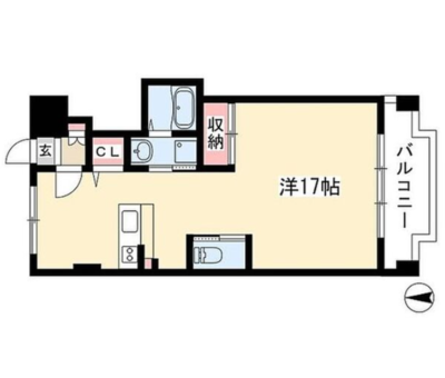 コーポ弥生の間取り