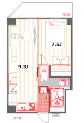 チバビル【TOMOS】の間取り