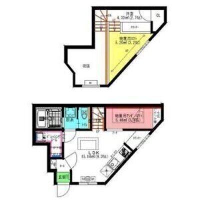 Raffine賑町(ラフィネ賑町)の間取り