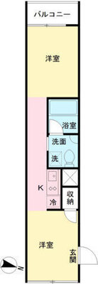 ミモザプディカの間取り