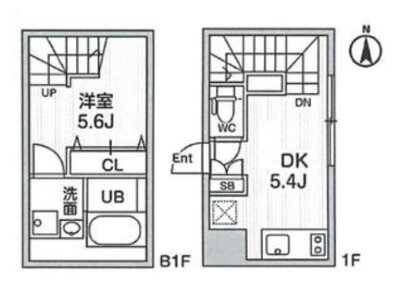 リーガランド自由が丘の間取り