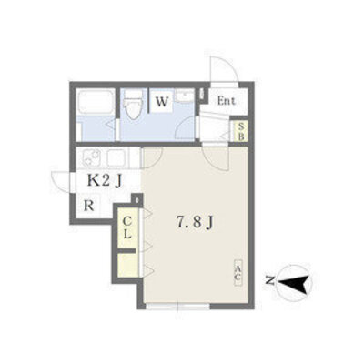 クアドロ桜山（quador桜山）の間取り
