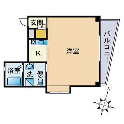 薬院ビルの間取り