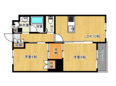 オリエンタル大濠の間取り