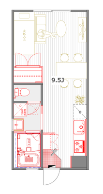 グリーンカーサ吉祥寺の間取り
