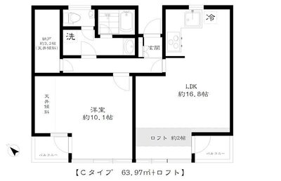 御殿山パークシティの間取り