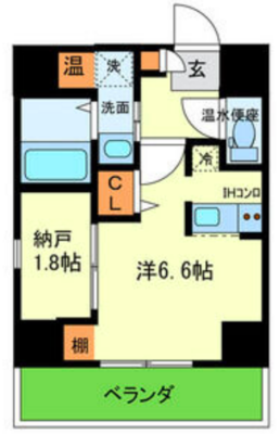 オンリーワン梅田北(ONLYONE梅田北)の間取り