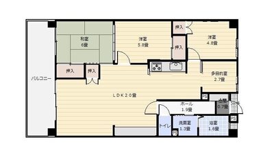 サンコーポたかきの間取り