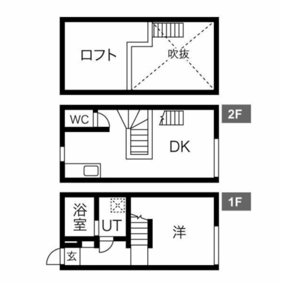 TOMOS八田の間取り