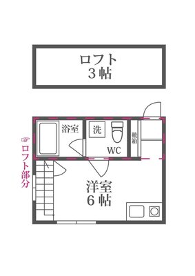 Chilele（チルル）の間取り