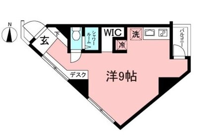 ハウジングコート千歳船橋の間取り