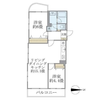 ブライトテラスT.Y.Tの間取り
