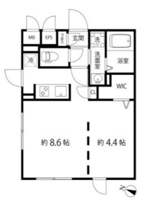 ブランシェ笹塚（Branche笹塚）の間取り