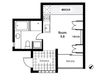 メゾンデュディズイットの間取り