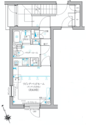 リヴァートシーズン参宮橋の間取り