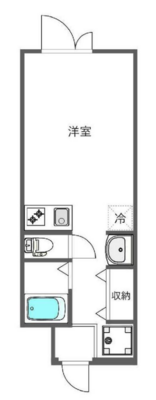 デコールブロッコ高円寺北（Décor　blocco高円寺北）の間取り
