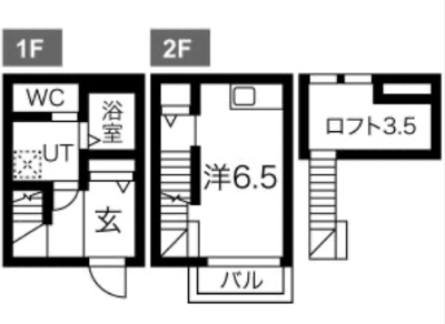 メゾンドレーヴ（maison de reve）の間取り