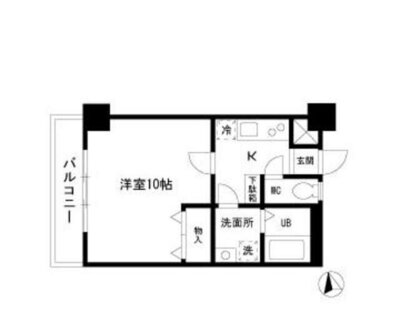 ＺＵＩＳＥＩ　ＢＬＤ．の間取り
