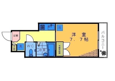 ナムサ東中野の間取り