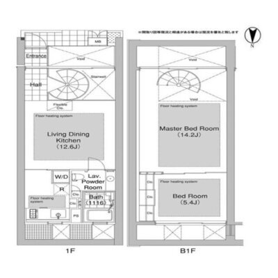 エルスタンザ代官山の間取り