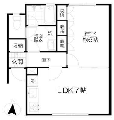 クレストウッド武蔵野の間取り