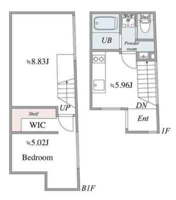 トリアス228の間取り
