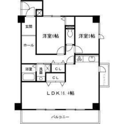 ユンヌ・ホワイエの間取り