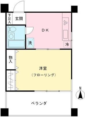 トゥインクル高井戸の間取り