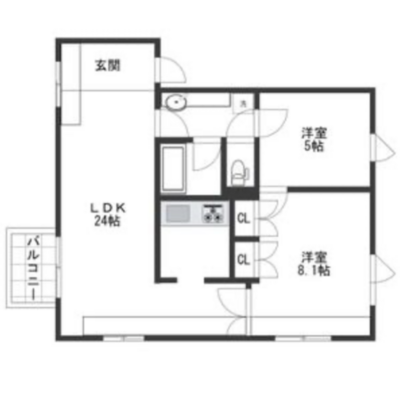 TASHIRO71の間取り
