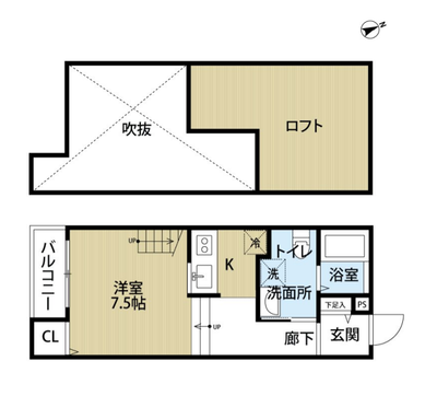 メルヴェーユ和白の間取り