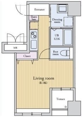 ラクレイス薬院の間取り