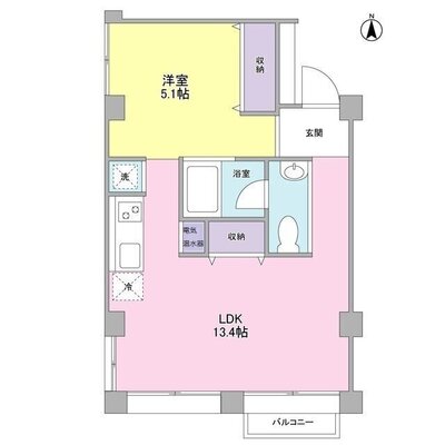元住吉アートフラッツの間取り
