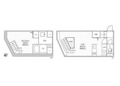 LEGALAND中目黒（リーガランド中目黒）の間取り