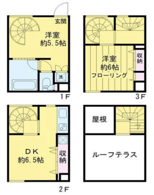 ライトハウスツーの間取り