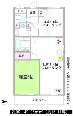 コーエイ日吉フラッツの間取り