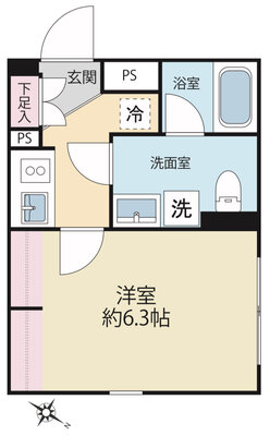 ソフィアス学芸大学の間取り