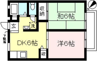 フレックス長沢の間取り