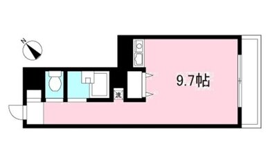 防音物件シルバームーンビルの間取り