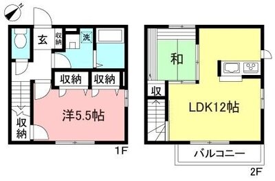 ハイムＫ３の間取り
