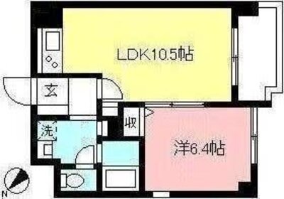 クレールの間取り