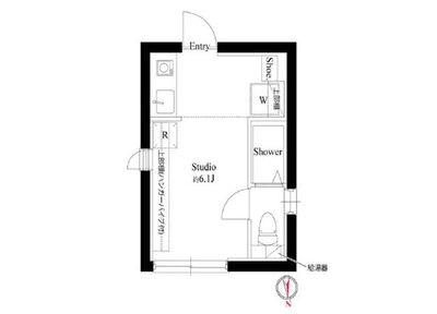 ラウム神楽坂の間取り